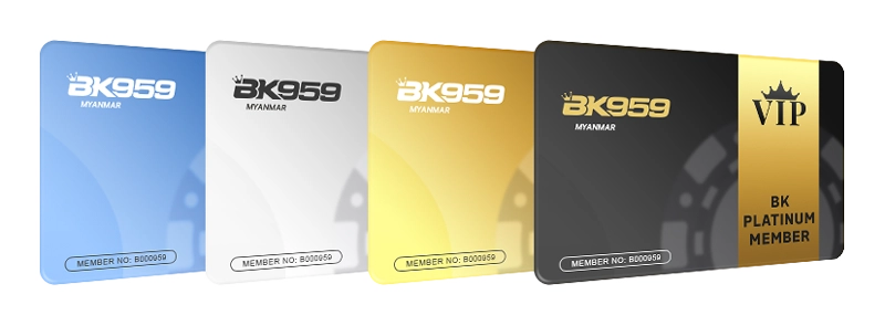 BK959 VIP membership cards